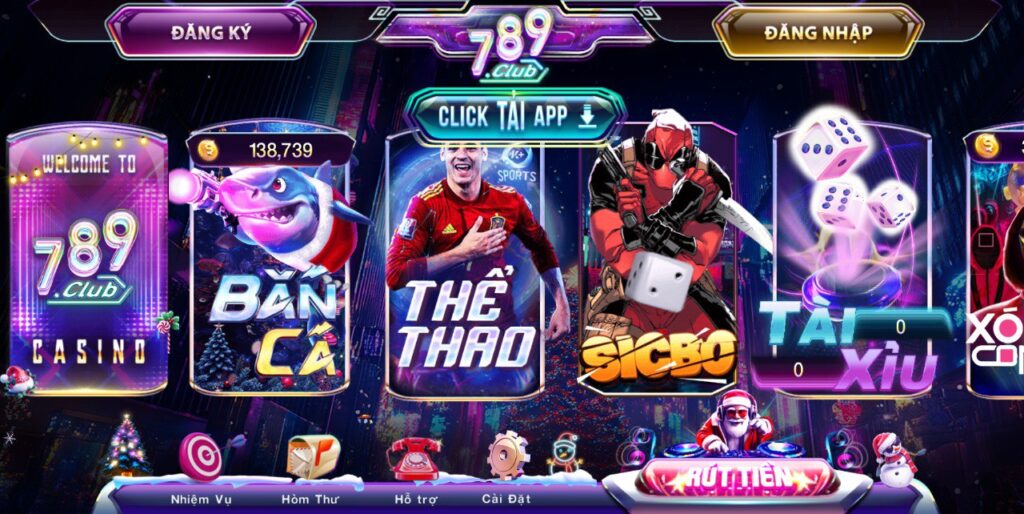 Kho game đa dạng, lôi cuốn